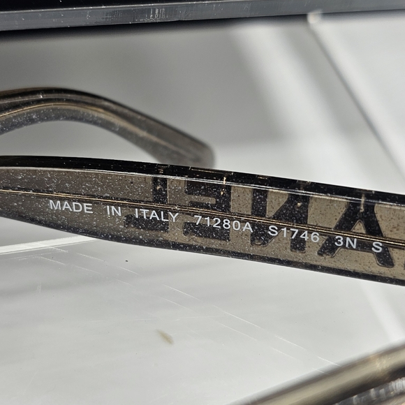 CHANEL RECTANGLE 71280A s1746 Silver Trendy Sunglasses - Picture 7 of 16